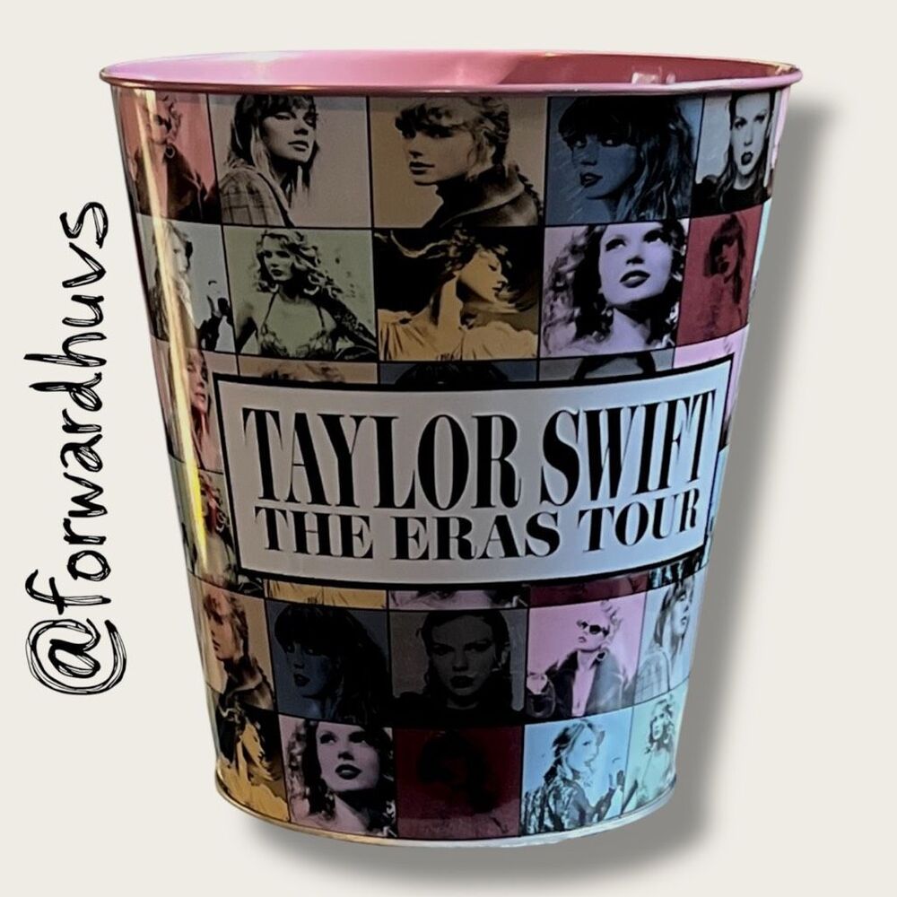Taylor Swift The Eras Tour Tin Popcorn Bucket